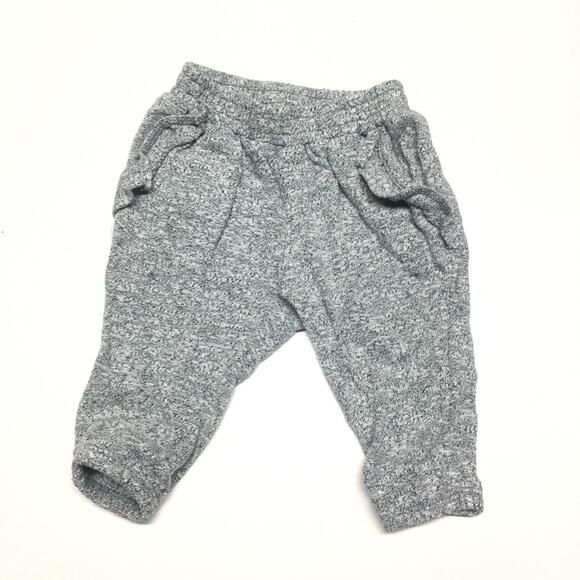 Baby Gap Ruffle Pocket Joggers Sz 3-6 m Baby Gap Sweatpants Grey - Picture 2 of 5